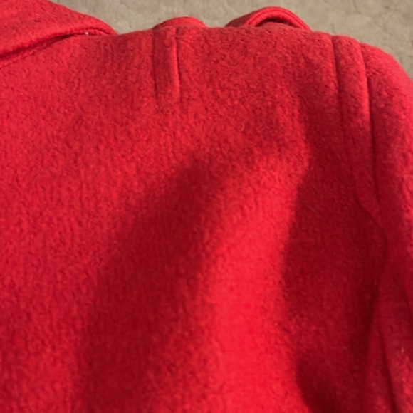 DKNY red wool coat - Picture 13 of 13